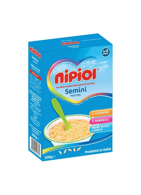 NIPIOL PASTINA SEMINI 300G