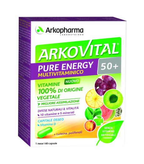 ARKOVITAL PURE ENERGY50+ 60CPS