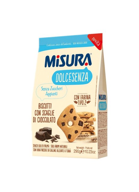 MISURA D-Senza Bisc.Ciocc.290g