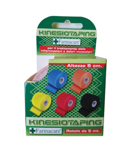 KINESIOTAPING M5X5CM NERO