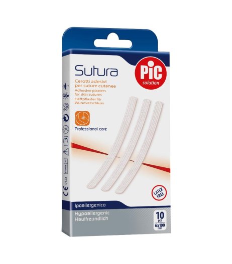 CER PIC SUTURA 6X100MM 10PZ