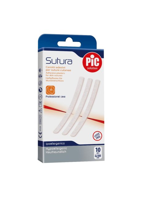 CER PIC SUTURA 6X100MM 10PZ