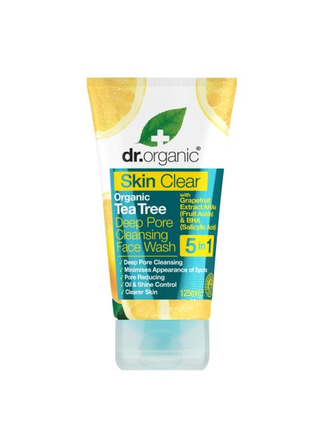 DR ORGANIC SKINCLEAR FACEWASH