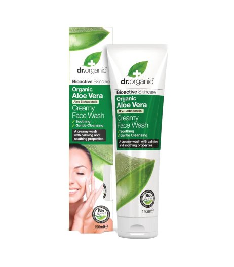 DR ORGANIC ALOE FACE WASH150ML