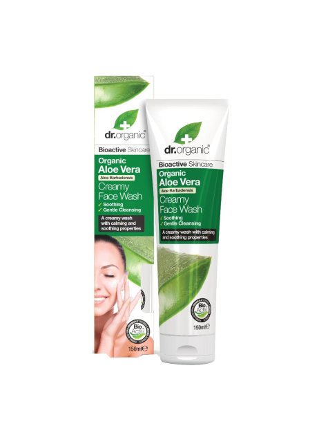 DR ORGANIC ALOE FACE WASH150ML