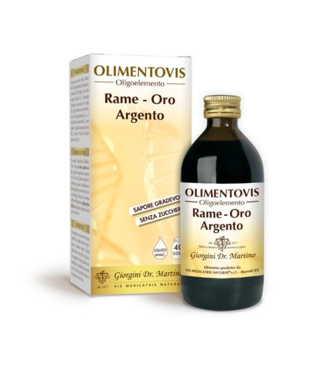 OLIMENTOVIS RAME ORO ARGEN 200ML