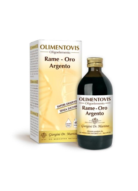 OLIMENTOVIS RAME ORO ARGEN 200ML