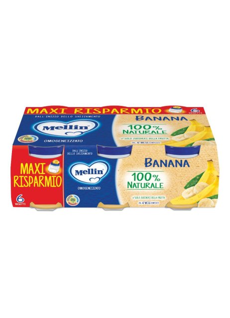 MELLIN-OMO BANANA 6X100G