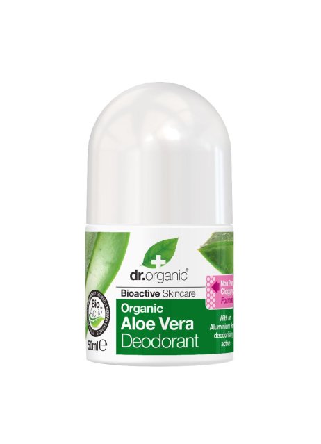 DR ORGANIC ALOE DEODORANTE 50G