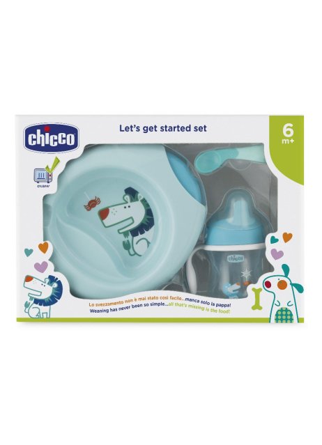 CH SET PAPPA 6M+ AZZURRO