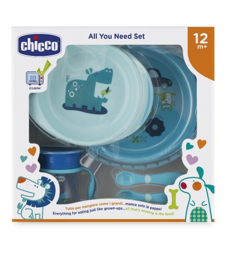 CH SET PAPPA 12M+ AZZURRO