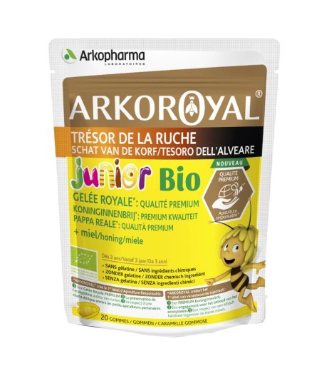 ARKOROYAL Caram.Gomm.Miele 80g