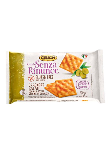 GUSTO S/RINUNCE CRACKERS 200G