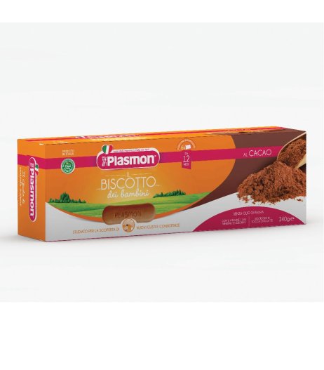 PLASMON BISCOTTI CACAO 240G