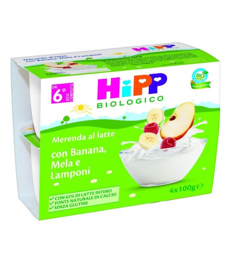 HIPP MERENDA LATTE/BAN/LAM400G