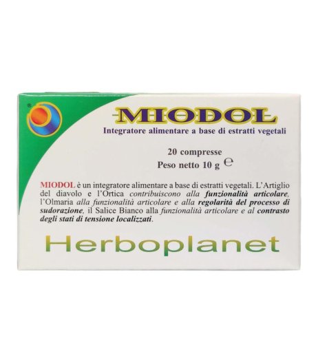 MIODOL 20CPR BLISTER 10G HERBOPL