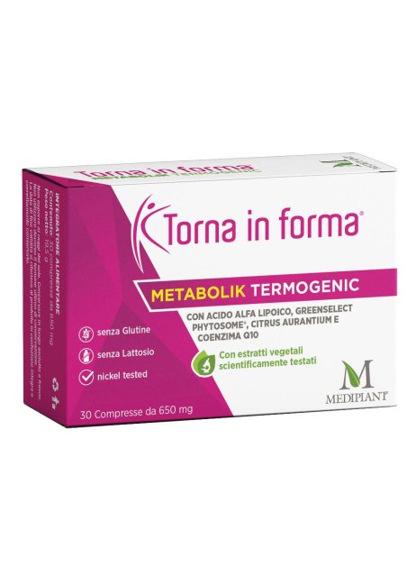 TORNA IN FORMA METABOLIK TERMO