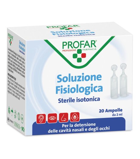 PROFAR SOLUZ FISIOL 2ML 20PZ