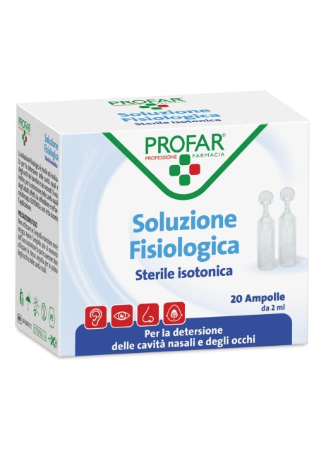 PROFAR SOLUZ FISIOL 2ML 20PZ