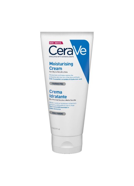 CeraVe Moisturising Cream 177 ml - Crema Corpo Idratante Pelle Molto Secca