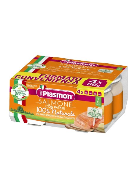 PLASMON OMOG SALMONE 4X80G