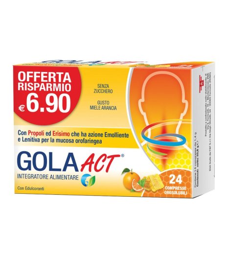 GOLA ACT MIELE ARANCIA 62,4G