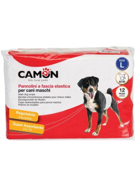 PANNOLINO FASCIA PER CANI MASC