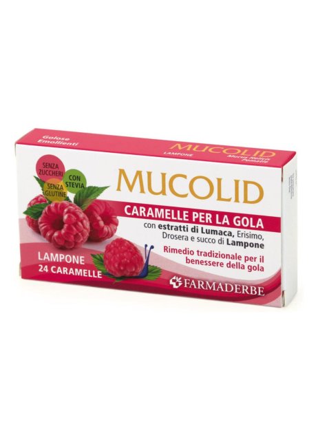 MUCOLID LUMACA&LAMPONE 24CARAM