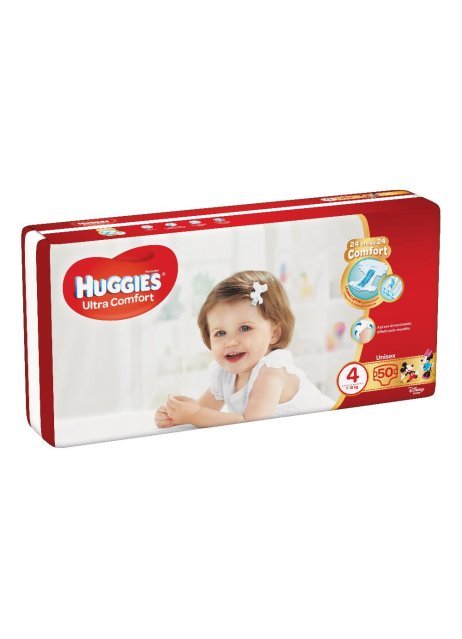 HUGGIES ULTRA COMFORT GR 4 50P