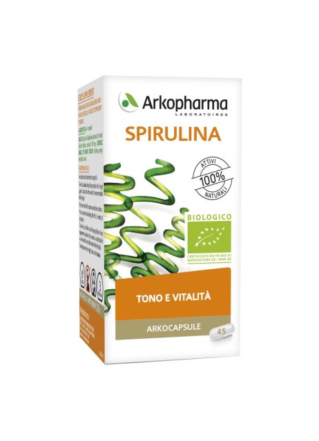 ARKOCAPSULE-SPIRULINA BIO 45CPS