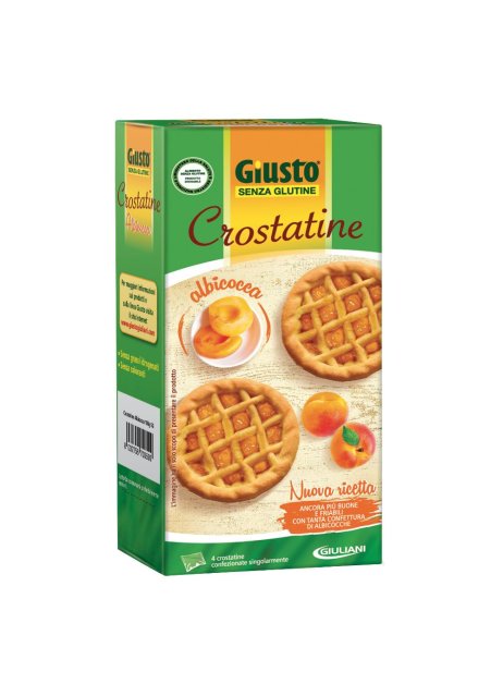 GIUSTO S/G CROSTATINA ALB 180G