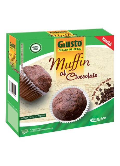 GIUSTO S/G Muffin Ciocc.200g