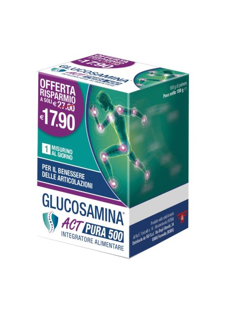 GLUCOSAMINA ACT PURA 500 100G