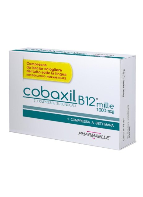 COBAXIL B12 1000MCG 5CPR SUNBL