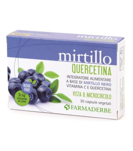 MIRTILLO QUERCETINA 30CPS