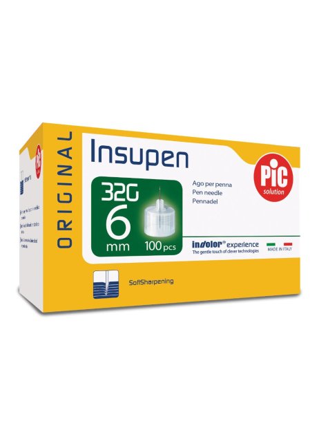 INSUPEN ORIG AGO G32X6MM 100PZ