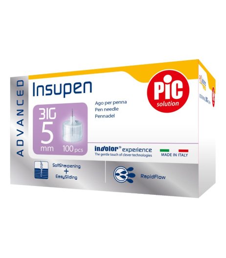 AGO INSUPEN 22902 31G 5MM 100PZ