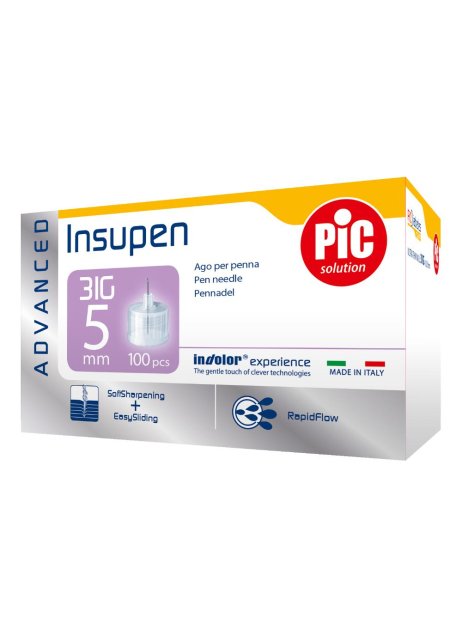 AGO INSUPEN 22902 31G 5MM 100PZ