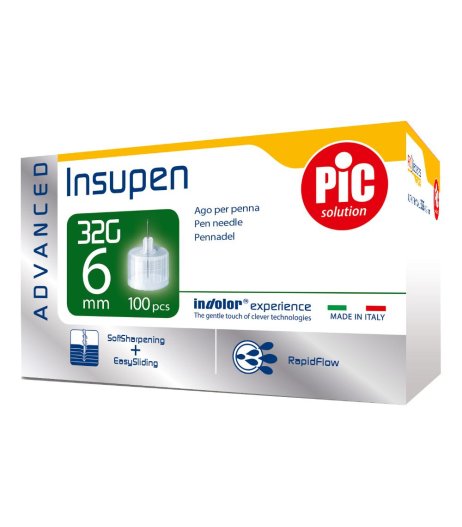 AGO INSUPEN 22983 32G 6MM 100PZ