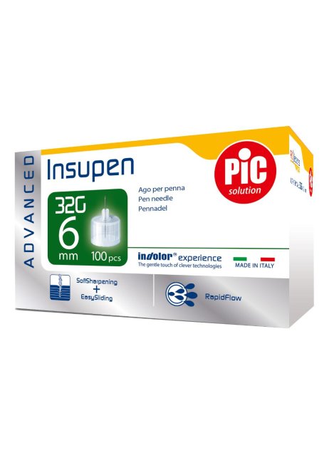 AGO INSUPEN 22983 32G 6MM 100PZ