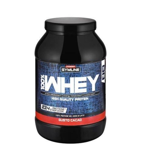 GYMLINE 100% WHEY CONC CACAO900G