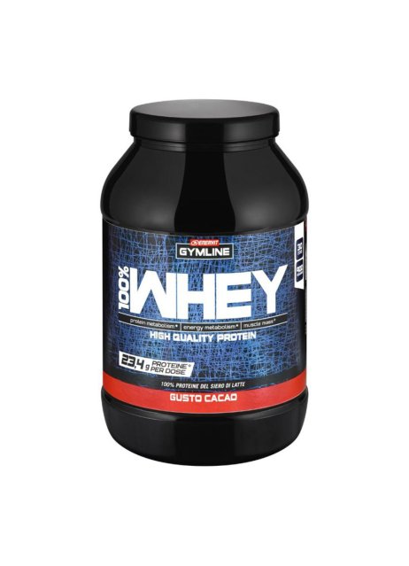 GYMLINE 100% WHEY CONC CACAO900G