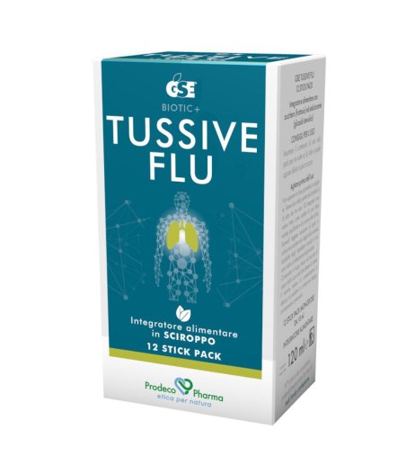 GSE TUSSIVE FLU 12STICKPACK