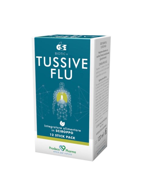 GSE TUSSIVE FLU 12STICKPACK