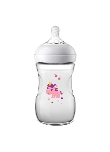 AVENT BOTTLE NAT UNICORN