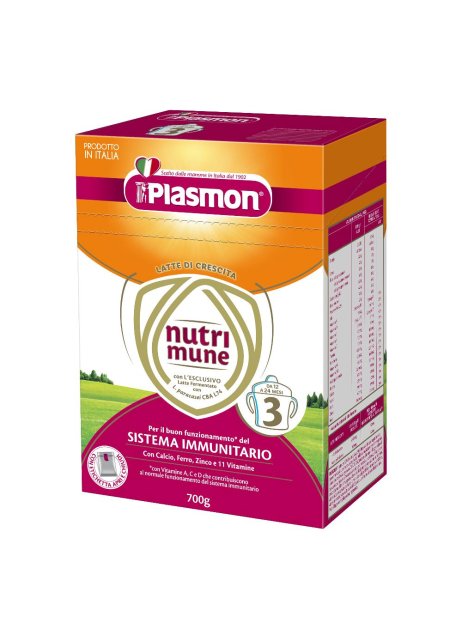 PLASMON NUTRIMUNE LTT ST3 700G