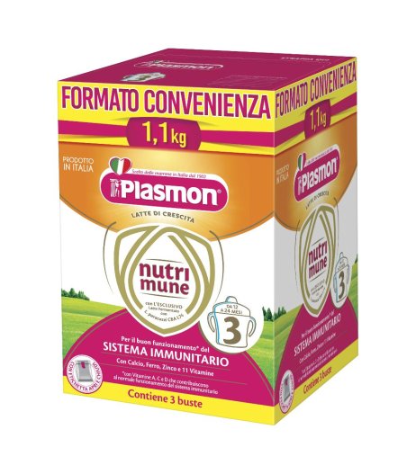 PLASMON NUTR.3 Polv.1100g