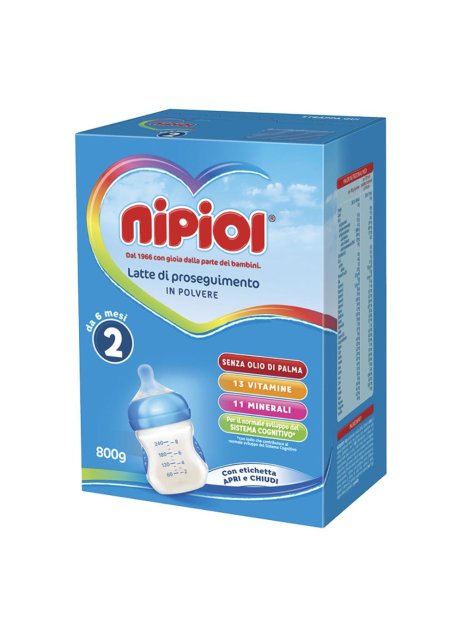 NIPIOL 2 LATTE STAGE POLV 800G