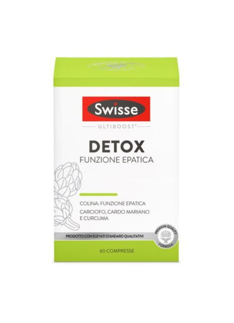 Swisse Detox Funzione Epatica - Integratore per il benessere del fegato