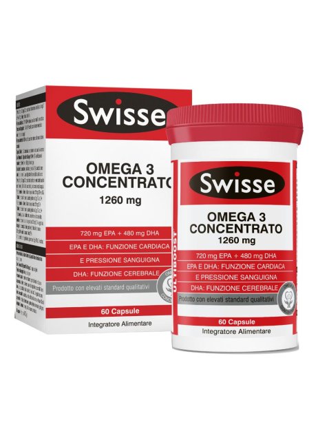 Swisse Omega 3 Conc 60cps